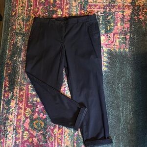 Talbots Dark Blue Relaxed Chino Pants